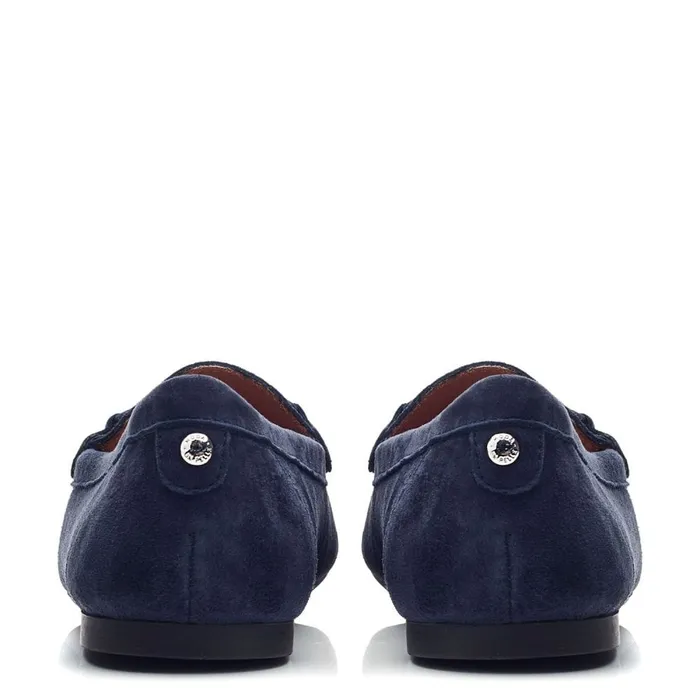 Casual Shoes Women Moda In Pelle Famina Navy Suede