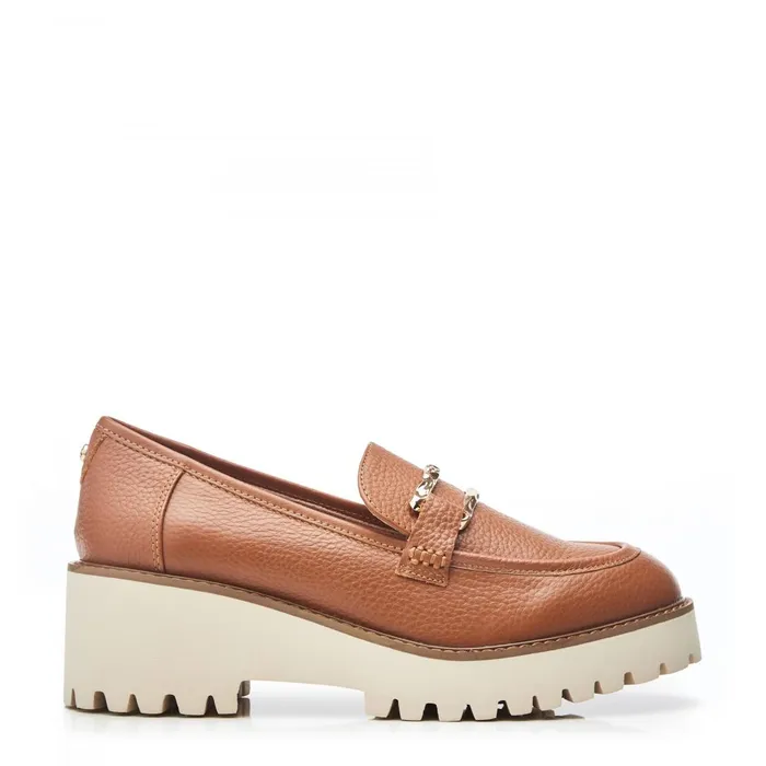 Casual Shoes Women Moda In Pelle Faythe Tan Leather
