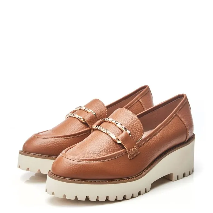 Casual Shoes Women Moda In Pelle Faythe Tan Leather