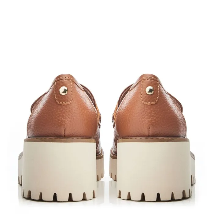 Casual Shoes Women Moda In Pelle Faythe Tan Leather
