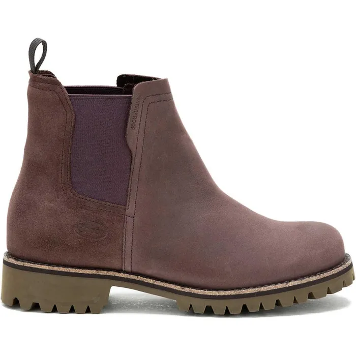Chaco Fields Chelsea Waterproof Boot Chocolate Merlot Women Boots