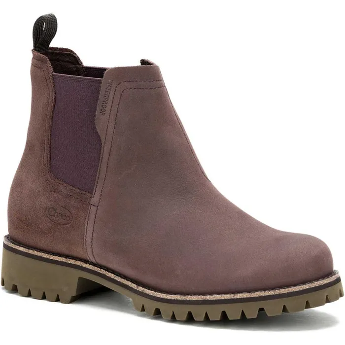 Chaco Fields Chelsea Waterproof Boot Chocolate Merlot Women Boots Chaco Fields Chelsea Waterproof Boot Chocolate Merlot Women Boots