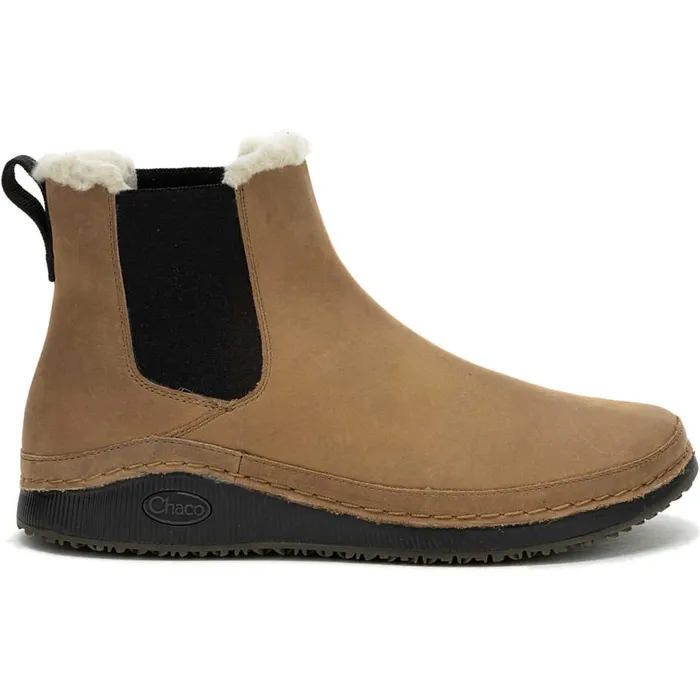 Chaco Paonia Chelsea Fluff Boot Tan Women Boots