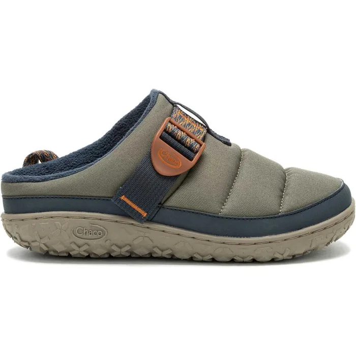 Chaco Ramble Rugged Canvas Clog Dusty Olive Women Clogs and SlipOns