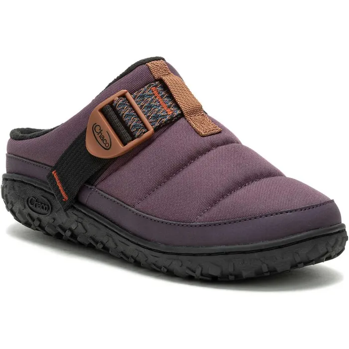 Chaco Ramble Rugged Canvas Clog Plum Women Clogs and SlipOns Chaco Ramble Rugged Canvas Clog Plum Women Clogs and SlipOns