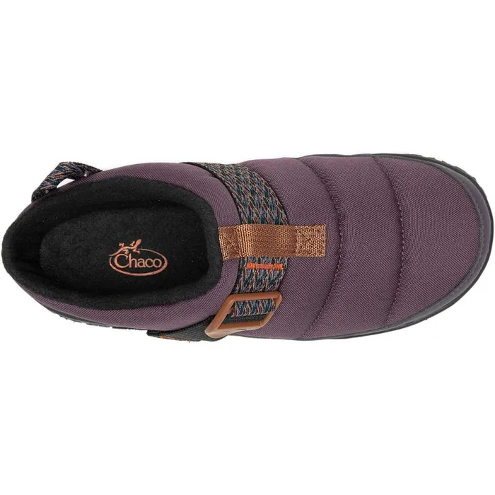 Chaco Ramble Rugged Canvas Clog Plum Women Clogs and SlipOns Chaco Ramble Rugged Canvas Clog Plum Women Clogs and SlipOns