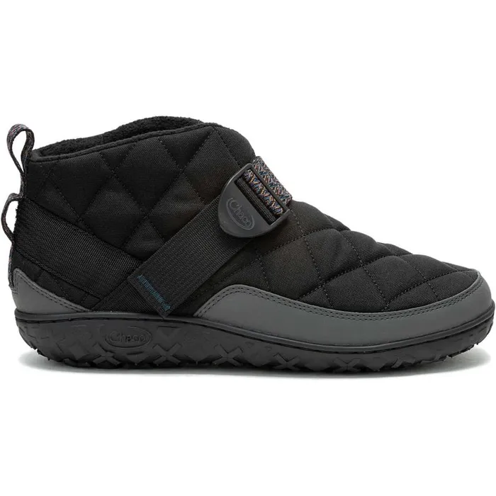 Chaco Ramble Rugged Canvas Shoe Black Graphite Men Boots