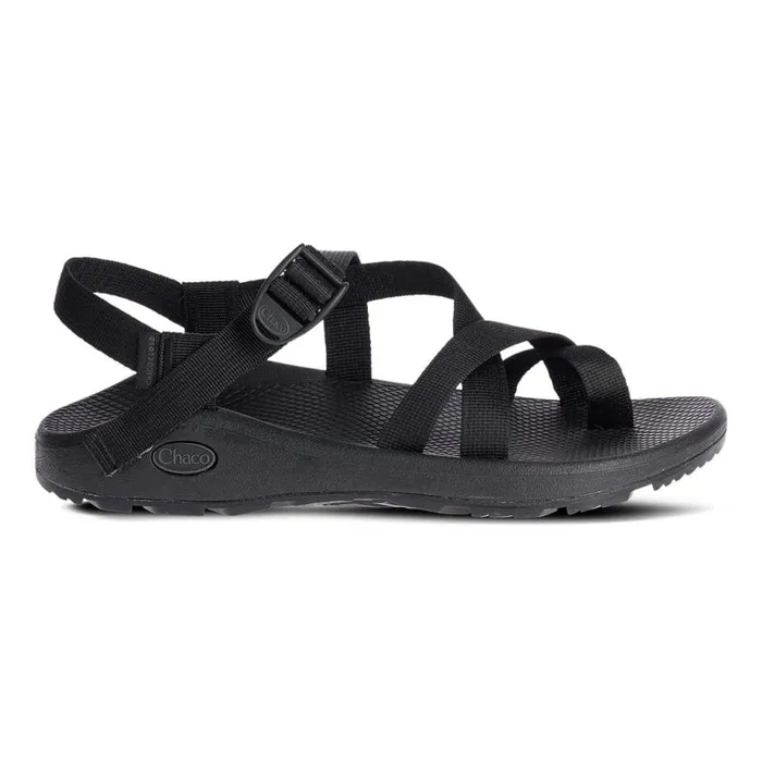 Chaco ZCloud 2 Adjustable Strap WideWidth Cushioned Sandal Solid Black Men Sandals