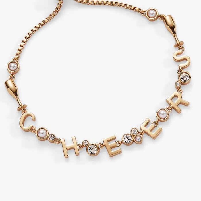 Cheers Champagne Inline Bolo Bracelet Gold Women Alex And Ani Birthday Cheers Champagne Inline Bolo Bracelet Gold Women Alex And Ani Birthday