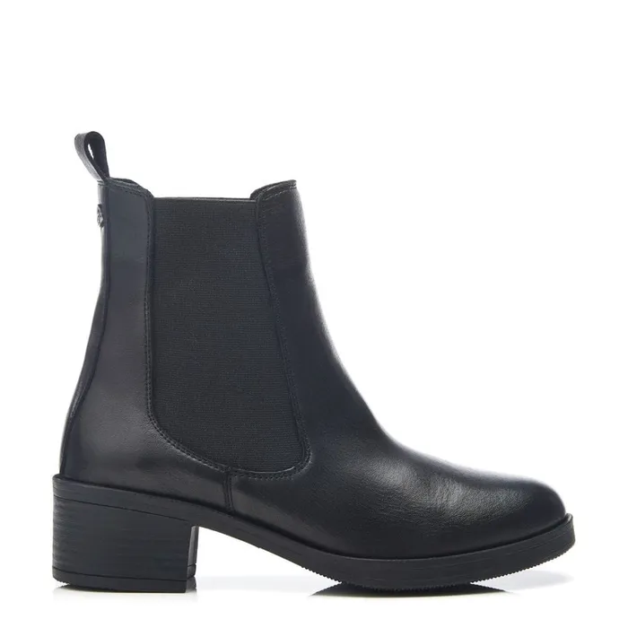 Chelsea Boots Women Moda In Pelle Brooki Black Leather