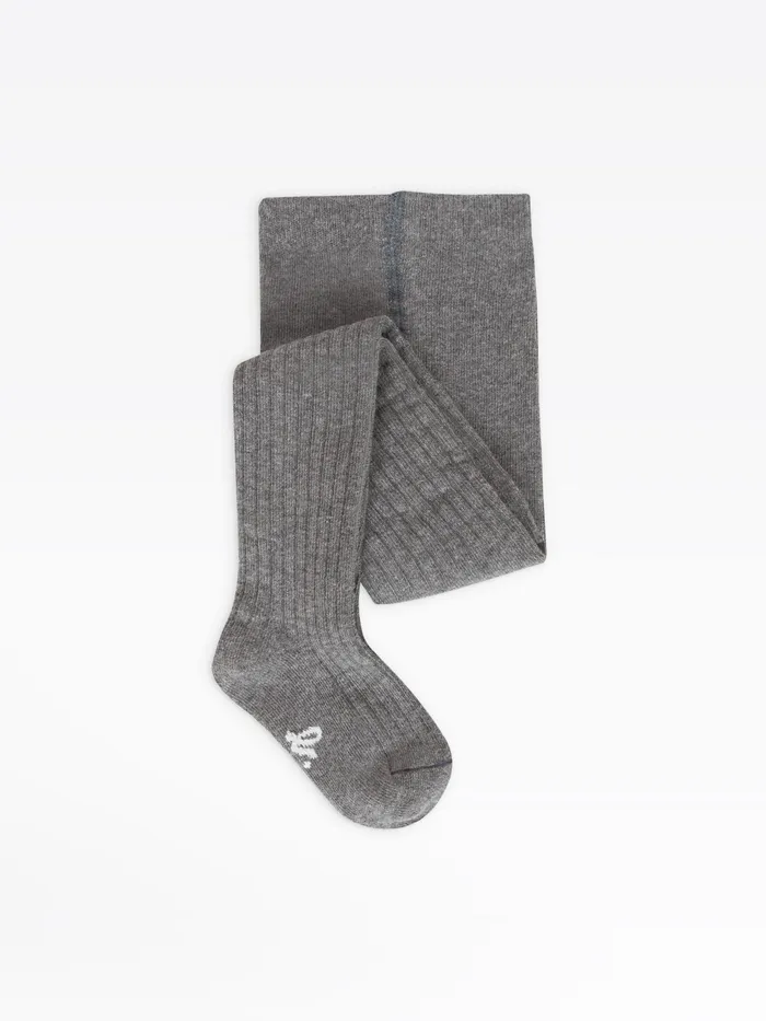 Children Agns B Accessories Grey Jersey Nila Tights