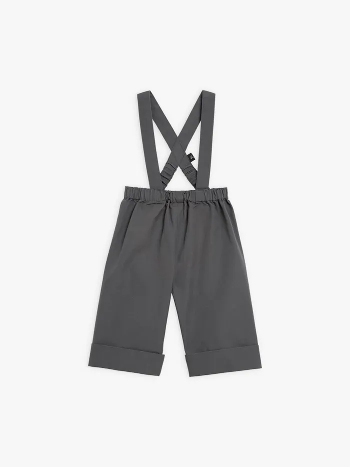 Children Agns B Clothing Grey Cotton Pkin Trousers