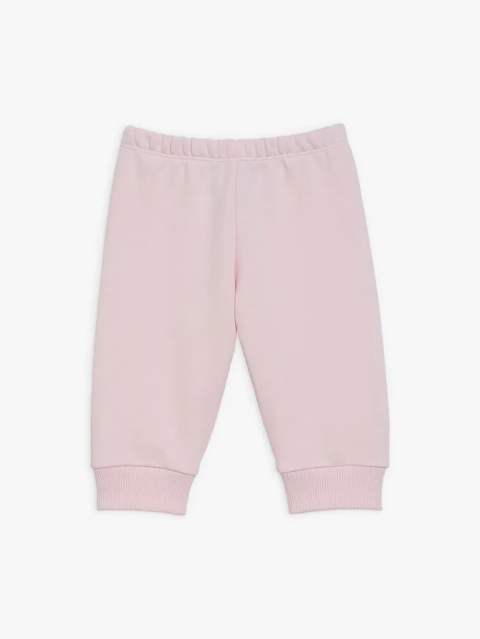 Children Agns B Clothing Turbo Cotton Fleece Pink Trousers