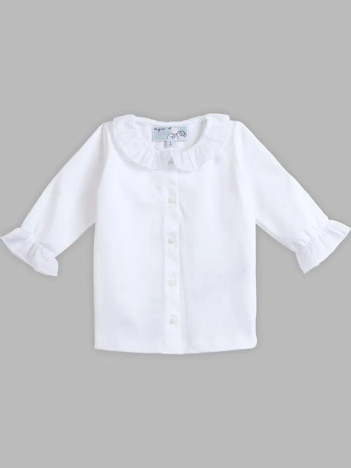 Children Agns B Clothing White Shirt