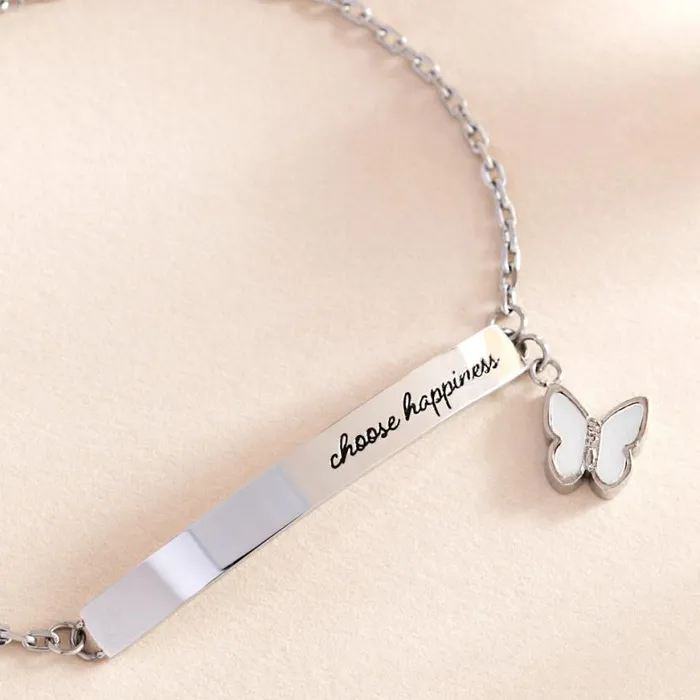 Choose Happiness Inline Bracelet Stainless Steel Silver Women Alex And Ani Bracelets Choose Happiness Inline Bracelet Stainless Steel Silver Women Alex And Ani Bracelets