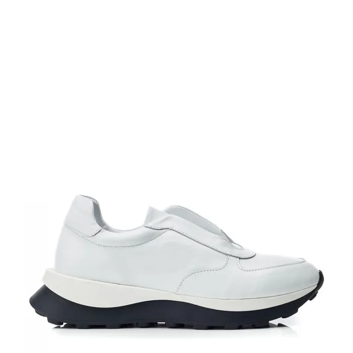Chunky Trainers Women Moda In Pelle Bsoleful BBristol White Leather