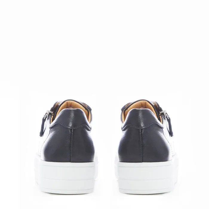 Chunky Trainers Women Moda In Pelle Bsoleful BGlazie Navy Leather