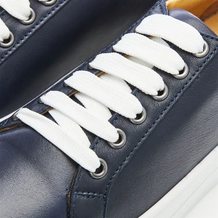 Chunky Trainers Women Moda In Pelle Bsoleful BKendall Navy Leather