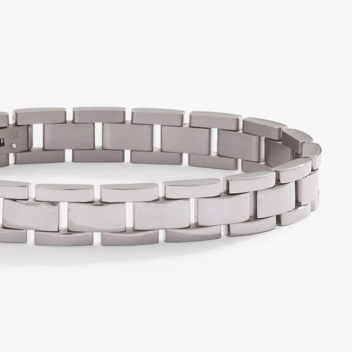Chunky Watch Strap Bracelet Stainless Steel Gold Women Alex And Ani Easter