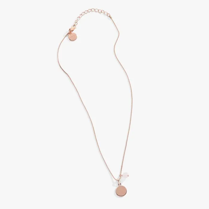 Circle Charm Rose Quartz Bead Necklace Shiny Rose Gold Women Alex And Ani Anniversary Circle Charm Rose Quartz Bead Necklace Shiny Rose Gold Women Alex And Ani Anniversary