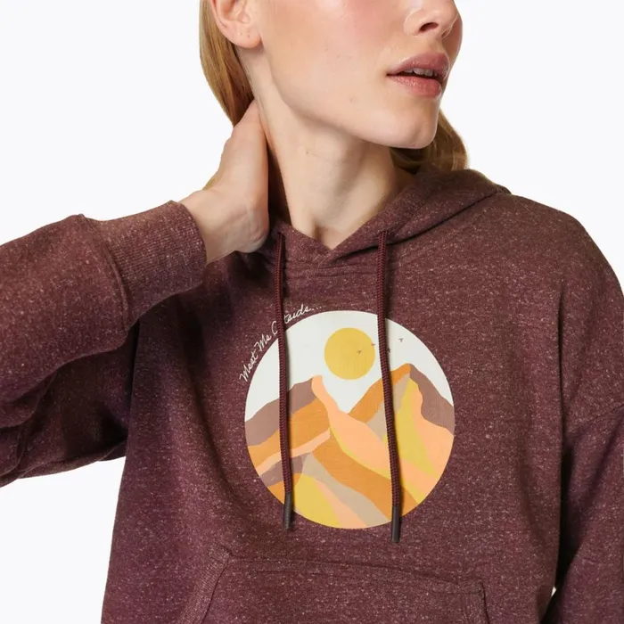 Circle Outside Hoody Wine Tasting Heather Women Merrell Tops