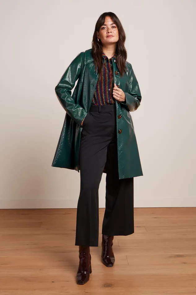 Coats and Jackets Women King Louie Anais Coat Shine Dragonfly Green 8211 Shine Coats and Jackets Women King Louie Anais Coat Shine Dragonfly Green 8211 Shine