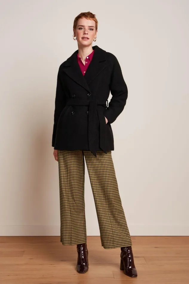 Coats and Jackets Women King Louie Maura Coat Short Kennedy Black 8211 Kennedy Coats and Jackets Women King Louie Maura Coat Short Kennedy Black 8211 Kennedy