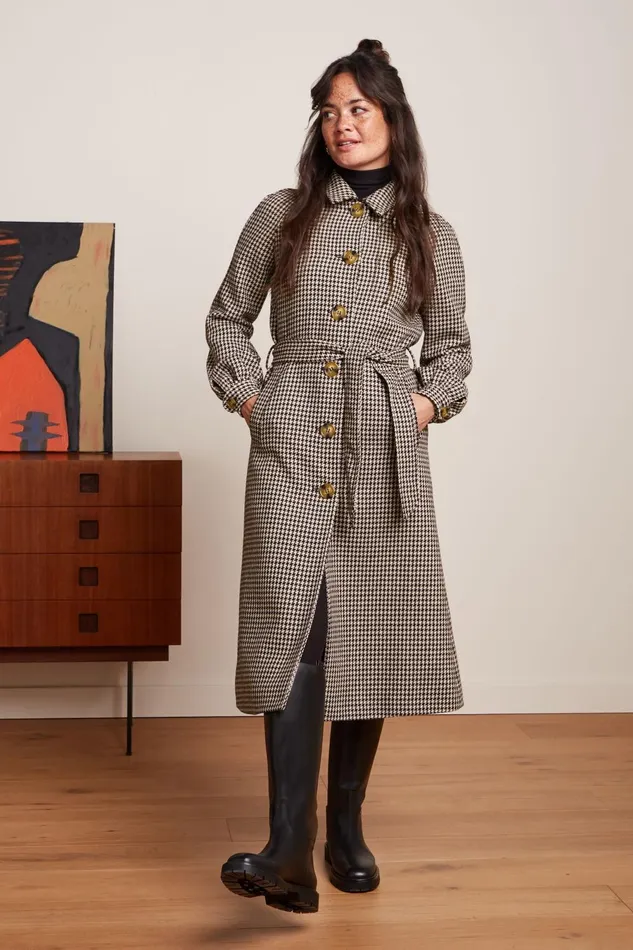 Coats and Jackets Women King Louie Rachel Puff Coat Foolery Windsor Red 8211 Foolery