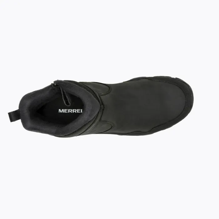 Coldpack 3 Thermo Tall Zip Waterproof Wide Width Black Men Merrell Boots
