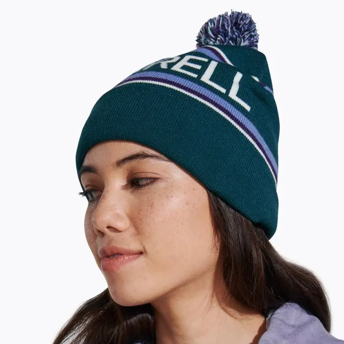 College Pom Beanie Sea Moss MenWomen Merrell Hats