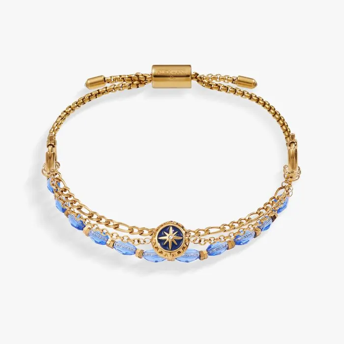 Compass Stranded Bracelet Set Stainless Steel Gold Women Alex And Ani Growth New Beginnings