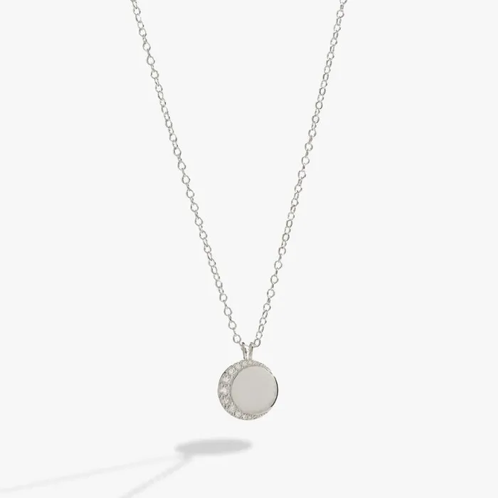 Crescent Moon Pendant Necklace Sterling Silver Women Alex And Ani Fine Jewelry Crescent Moon Pendant Necklace Sterling Silver Women Alex And Ani Fine Jewelry