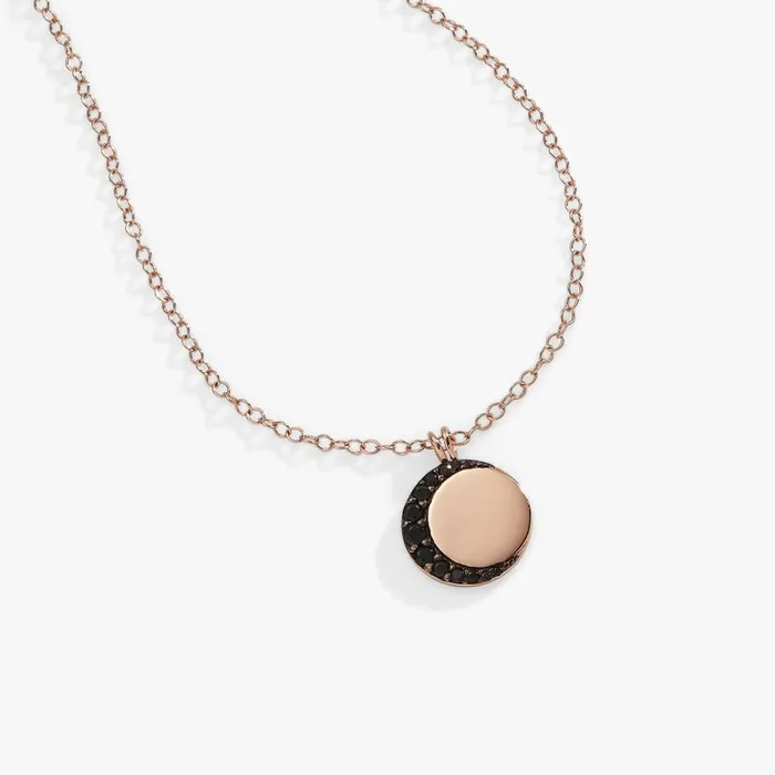 Crescent Moon Pendant Necklace Sterling Silver Women Alex And Ani Necklaces