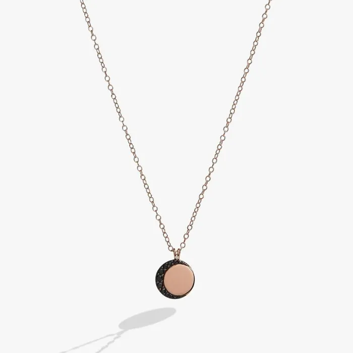 Crescent Moon Pendant Necklace Sterling Silver Women Alex And Ani Necklaces