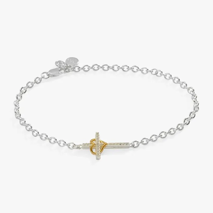 Cross And Heart Bracelet Sterling Silver Two Tone Precious Women Alex And Ani Thank You Cross And Heart Bracelet Sterling Silver Two Tone Precious Women Alex And Ani Thank You