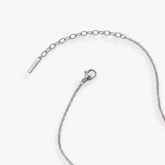 Crystal Baguette Bar Necklace Stainless Steel Gold Women Alex And Ani Necklaces