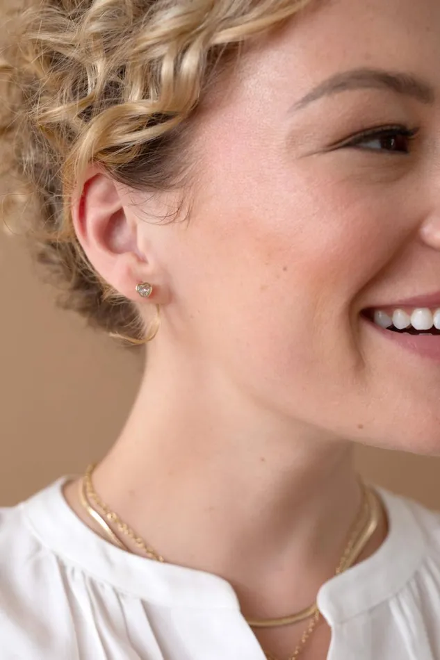 Crystal Heart Mini Stud Earrings Stainless Steel Gold Women Alex And Ani Earrings Crystal Heart Mini Stud Earrings Stainless Steel Gold Women Alex And Ani Earrings