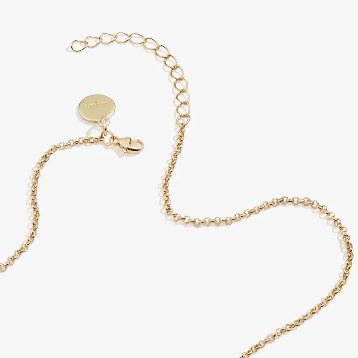 Crystal Pineapple Necklace Adjustable Shiny Gold Women Alex And Ani Necklaces