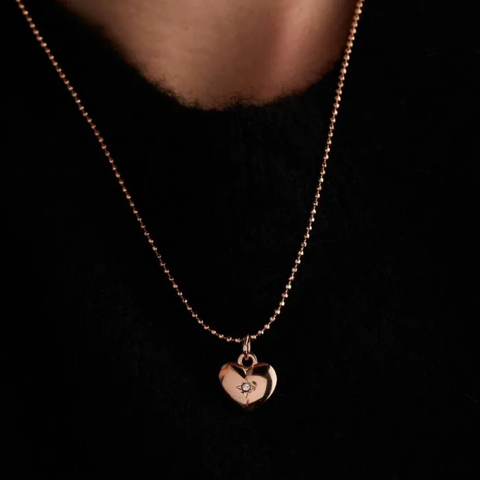 Dainty Heart Necklace Shiny Rose Gold Women Alex And Ani Heart Dainty Heart Necklace Shiny Rose Gold Women Alex And Ani Heart
