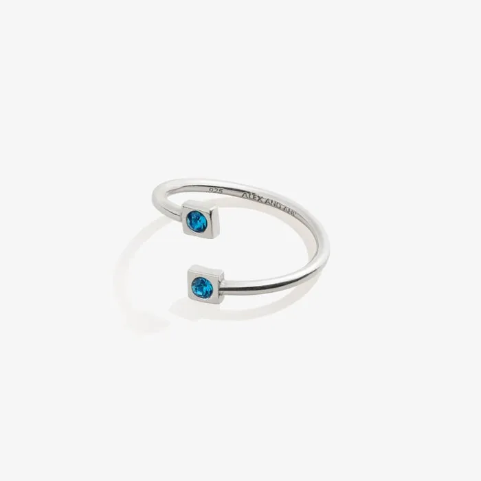 December Birthstone Blue Zircon Ring Wrap 14kt Gold Over Sterling Silver Women Alex And Ani Fine Jewelry December Birthstone Blue Zircon Ring Wrap 14kt Gold Over Sterling Silver Women Alex And Ani Fine Jewelry