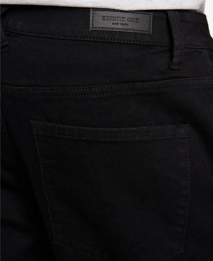 Denim Men Kenneth Cole AthleticFit Recycled Stretch Denim Jeans Watts 8211 Black Denim Men Kenneth Cole AthleticFit Recycled Stretch Denim Jeans Watts 8211 Black