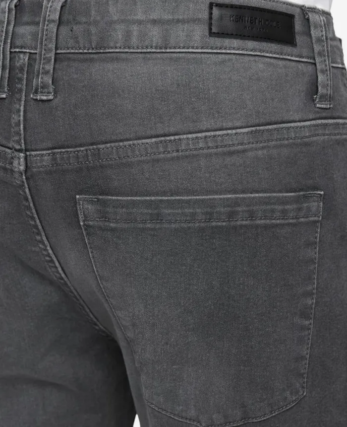 Denim Men Kenneth Cole SlimFit Recycled Stretch Denim Jeans Laight 8211 Grey
