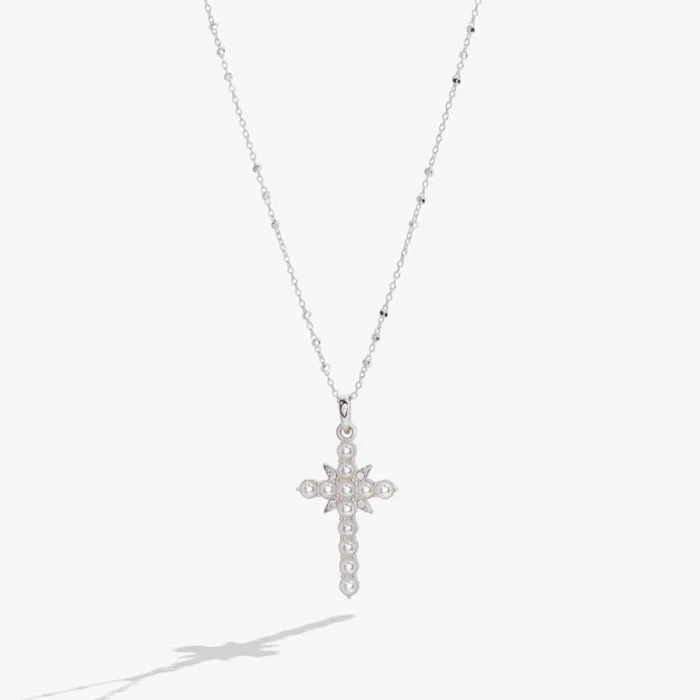 Divine Guides Cross Pendant Necklace Gold Women Alex And Ani Faith Hope