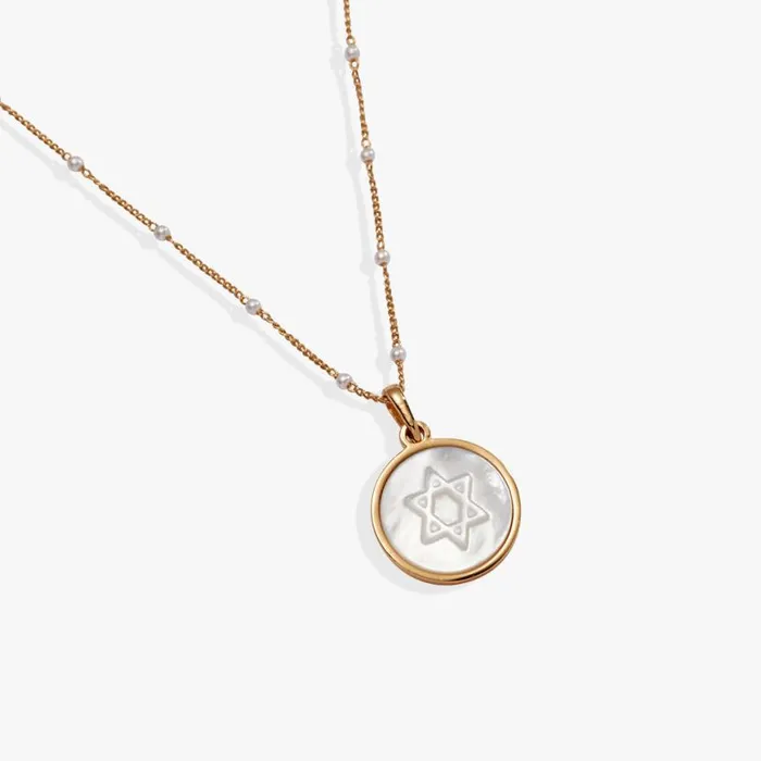 Divine Guides Star Of David Pendant Necklace Gold Women Alex And Ani Necklaces