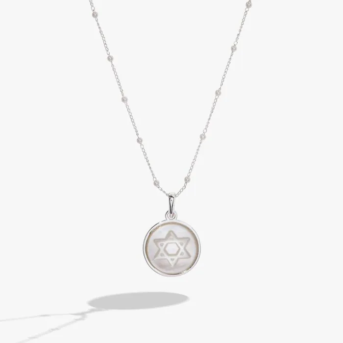 Divine Guides Star Of David Pendant Necklace Gold Women Alex And Ani Necklaces