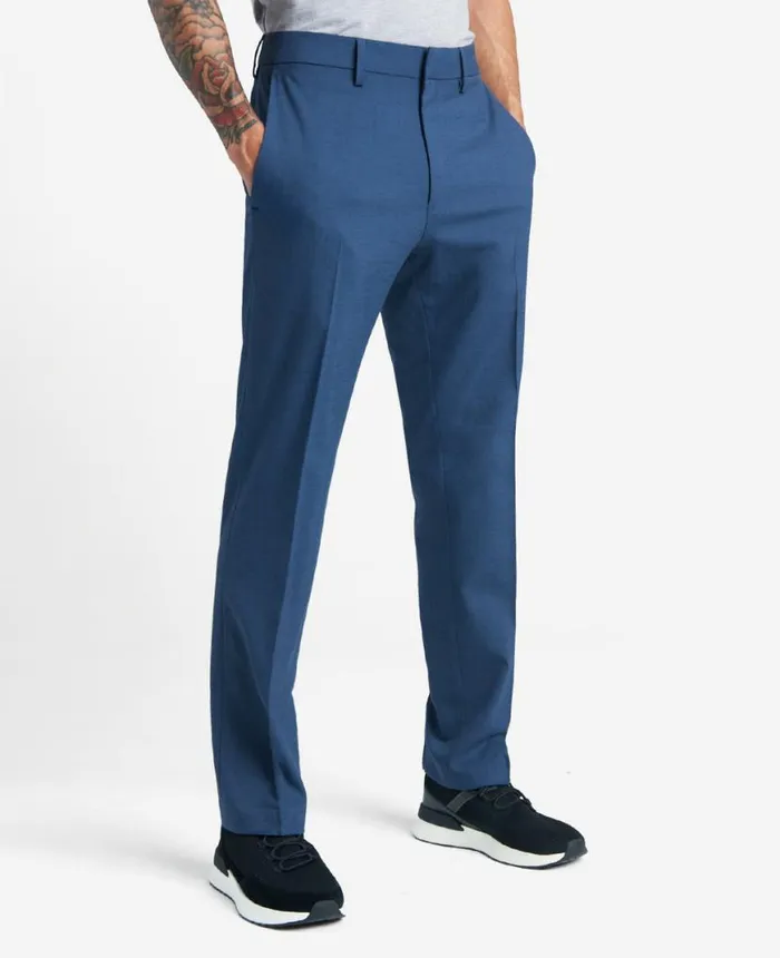 Dress Pants Men Kenneth Cole Premium Stretch Twill SlimFit Flex Waistband Dress Pant Chambray Dress Pants Men Kenneth Cole Premium Stretch Twill SlimFit Flex Waistband Dress Pant Chambray