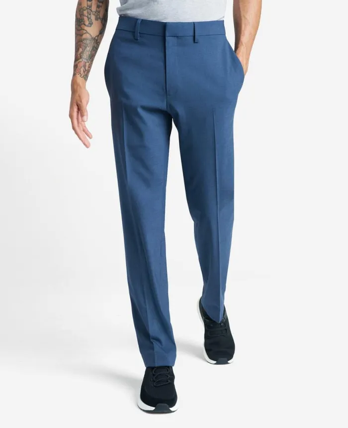 Dress Pants Men Kenneth Cole Premium Stretch Twill SlimFit Flex Waistband Dress Pant Chambray Dress Pants Men Kenneth Cole Premium Stretch Twill SlimFit Flex Waistband Dress Pant Chambray