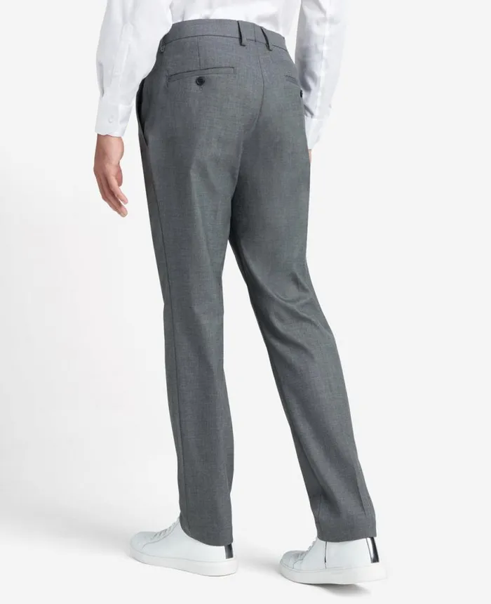 Dress Pants Men Kenneth Cole Premium Stretch Twill SlimFit Flex Waistband Dress Pant Med Grey Dress Pants Men Kenneth Cole Premium Stretch Twill SlimFit Flex Waistband Dress Pant Med Grey