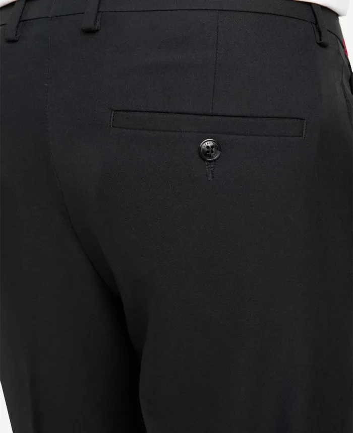 Dress Pants Men Kenneth Cole SlimFit Stretch Twill Dress Pant Black