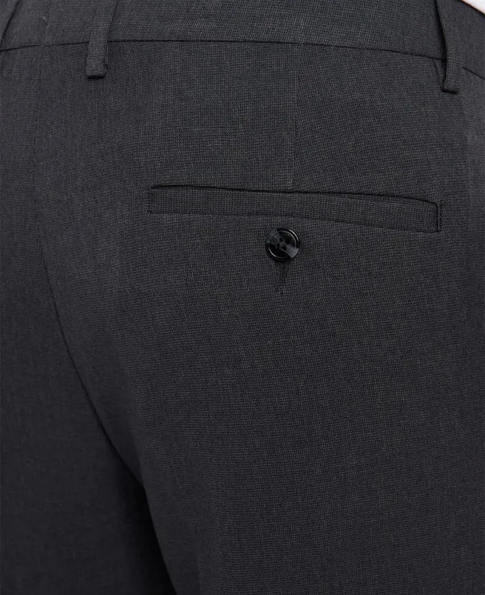 Dress Pants Men Kenneth Cole SlimFit Tic Weave Dress Pant Charcoal